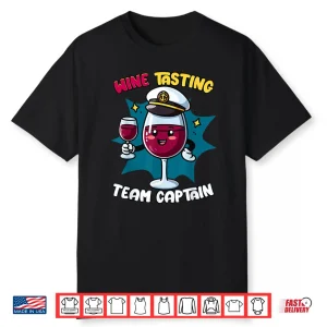 Wine Tasting Team Captain Professional Minimalist Modern Shirt