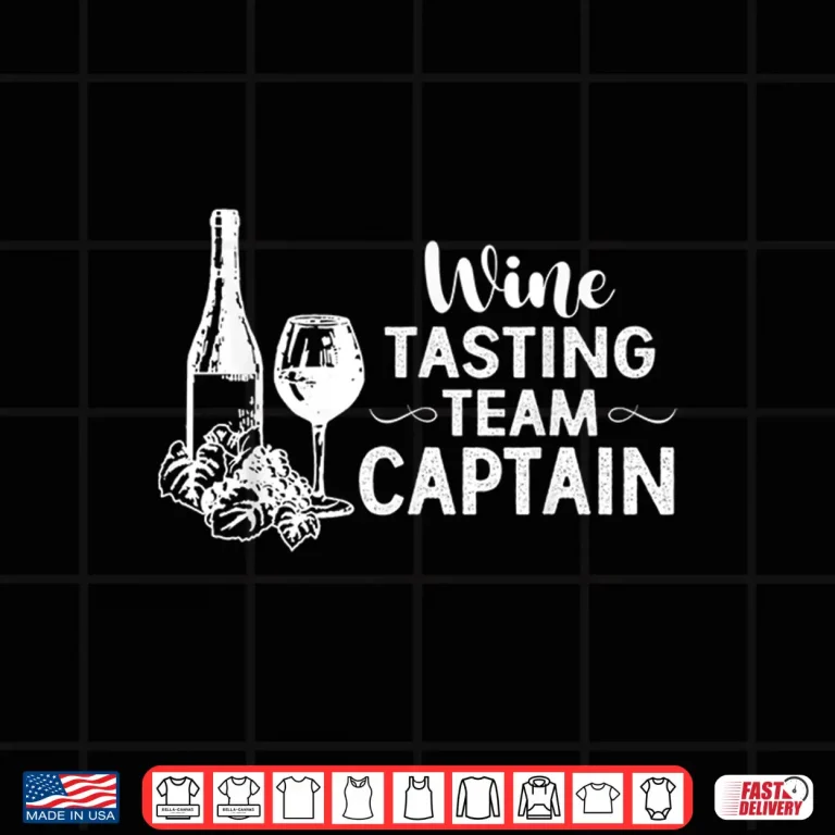 Design Wine Tasting Team Captain Drinking Drinker Professional Shirt