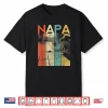 Napa California Bear Wine Country Tasting Valley Lover Retro Shirt
