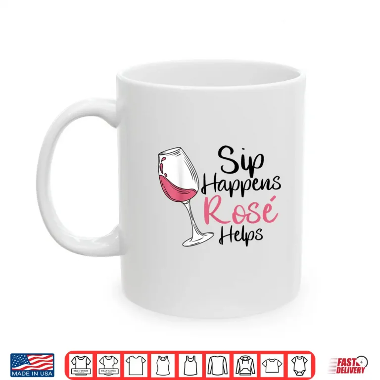Mug Wine Tasting Outfit Rose Wine Shirt