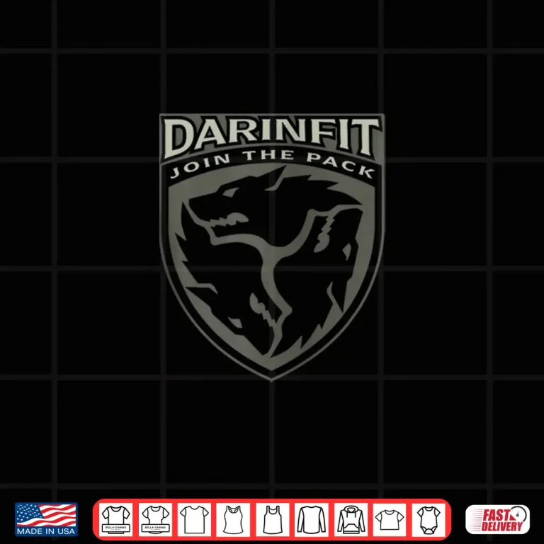 Design DARINFIT Wolfpack Professional Minimalist Modern Graphic Shirt