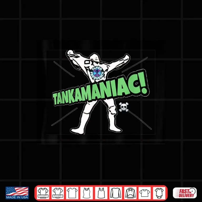 Design TANKAMANIAC Professional Minimalist Modern Graphic Identity Shirt