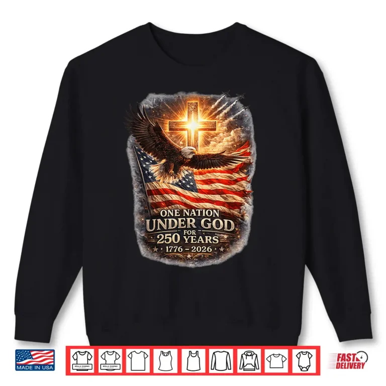 Sweatshirt USA Two Hundred Fiftieth Anniversary Patriotic Fourth Of July Shirt