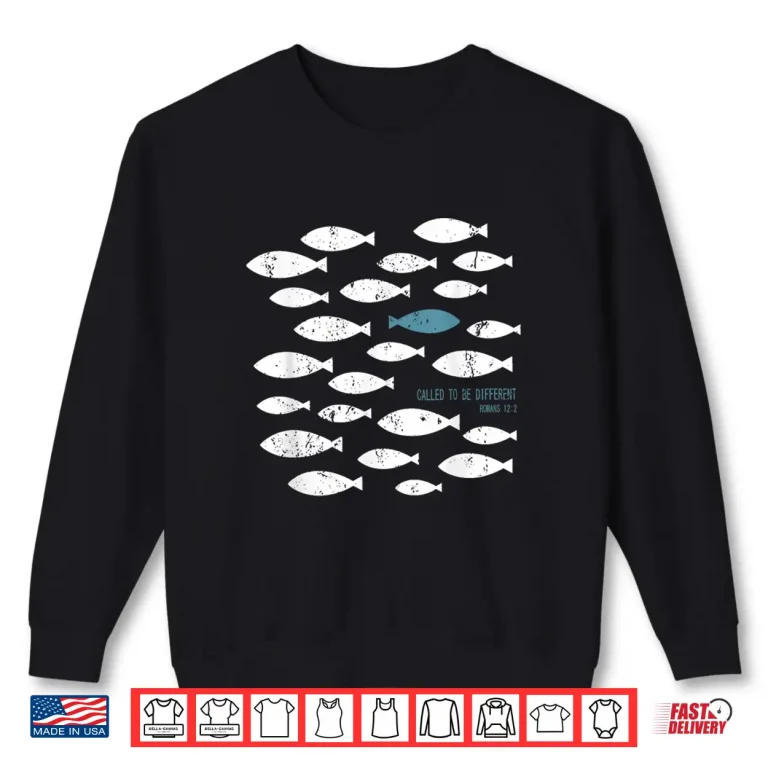 Sweatshirt Called To Be Different Chosen Christian Faith Mental Health Shirt