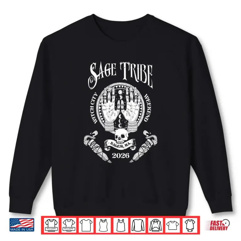 Sweatshirt Sage Tribe Witch City Weekend Professional Graphic Shirt