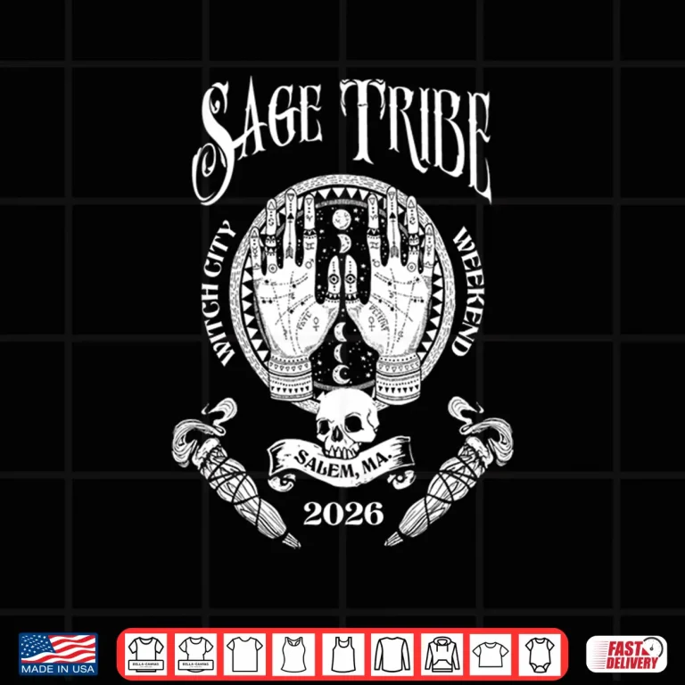 Design Sage Tribe Witch City Weekend Professional Graphic Shirt