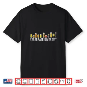 Celebrate Diversity Craft Beer Shirt