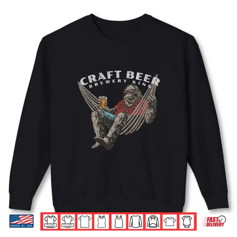 Sweatshirt Funny Brewery Craft Beer Lovers Vintage Graphic Shirt