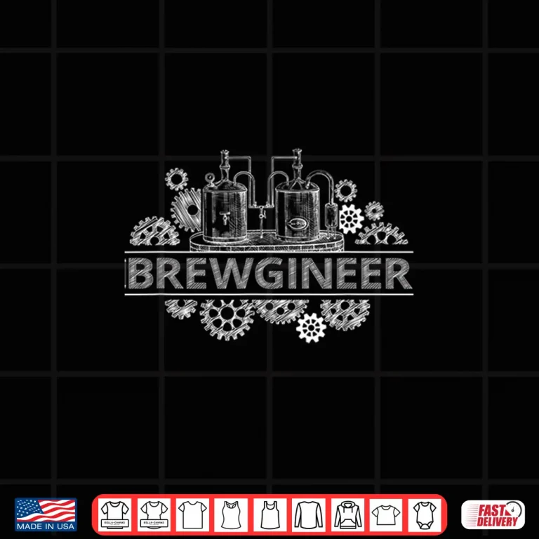 Design Brewgineer Craft Beer Brewer Beergineer Homebrew Gift Shirt