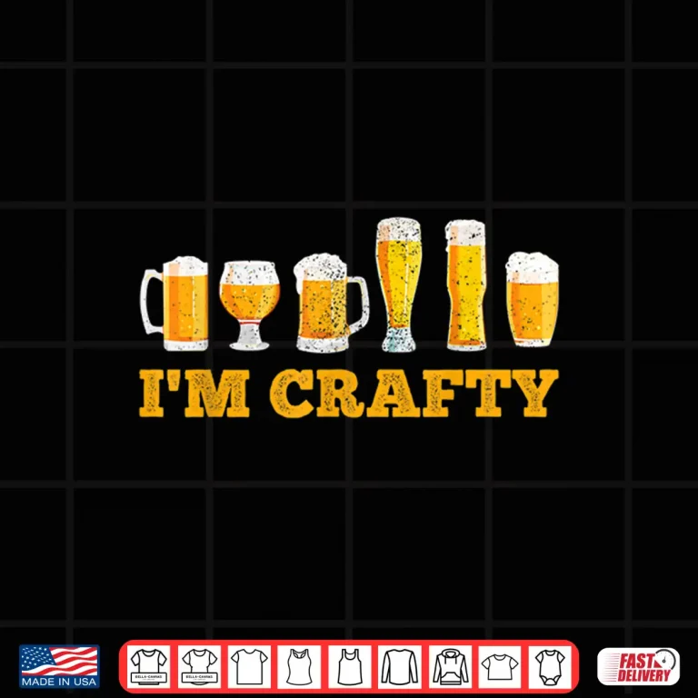 Design Craft Beer Im Crafty Home Brew Beer Shirt