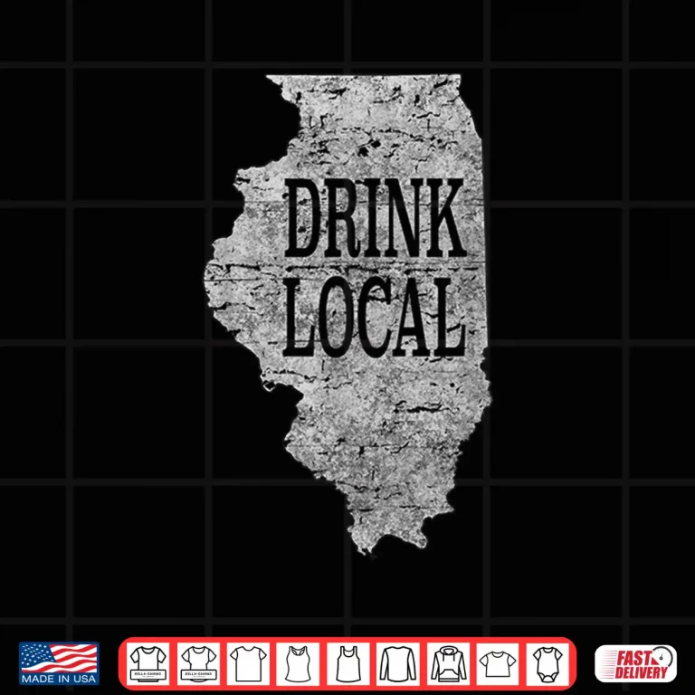 Design Drink local craft beer Illinois Shirt