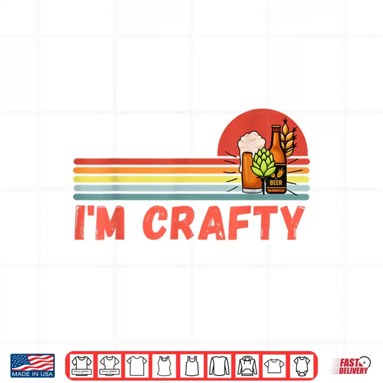 Design Im Crafty Brew Craft Beer Shirts For Men Women Vintage Shirt