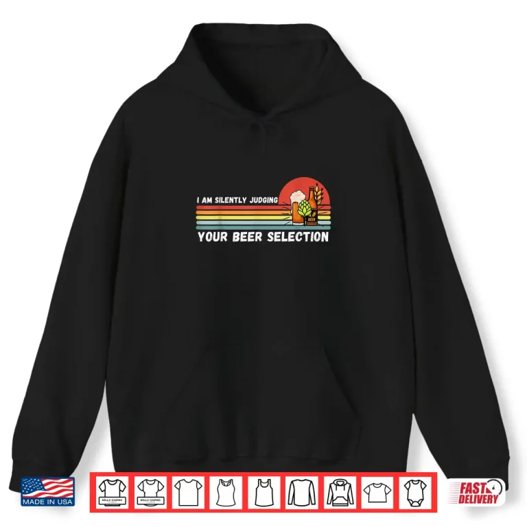 Hoodie Judging on Beer Craft Beer Shirts For Men Women Vintage Shirt