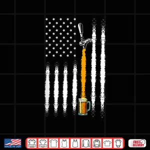 Patriotic Us Flag American Brewery Craft Beer Shirt