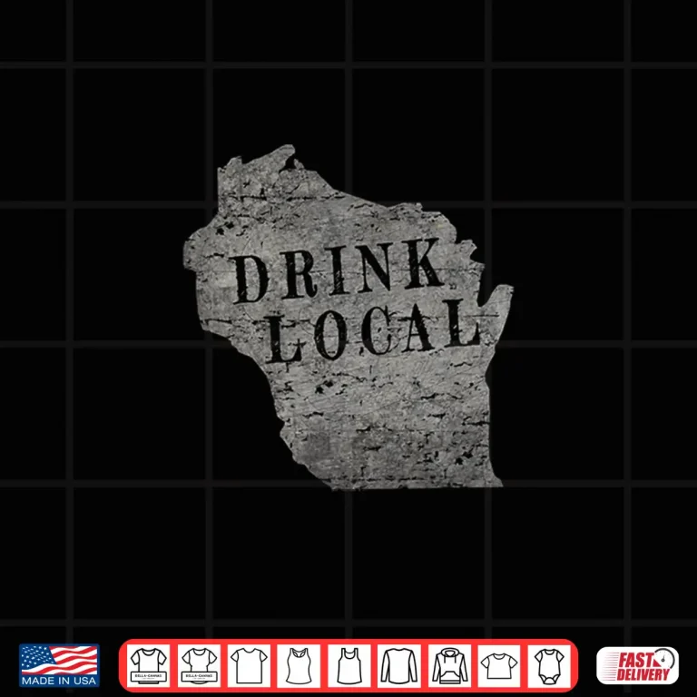 Design Vintage Drink local craft beer Wisconsin Shirt