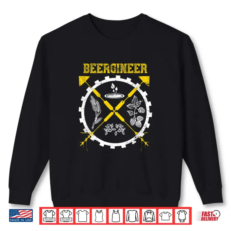 Sweatshirt Barley Craft Beer Brewing Drinks Gift Craft Beer Shirt