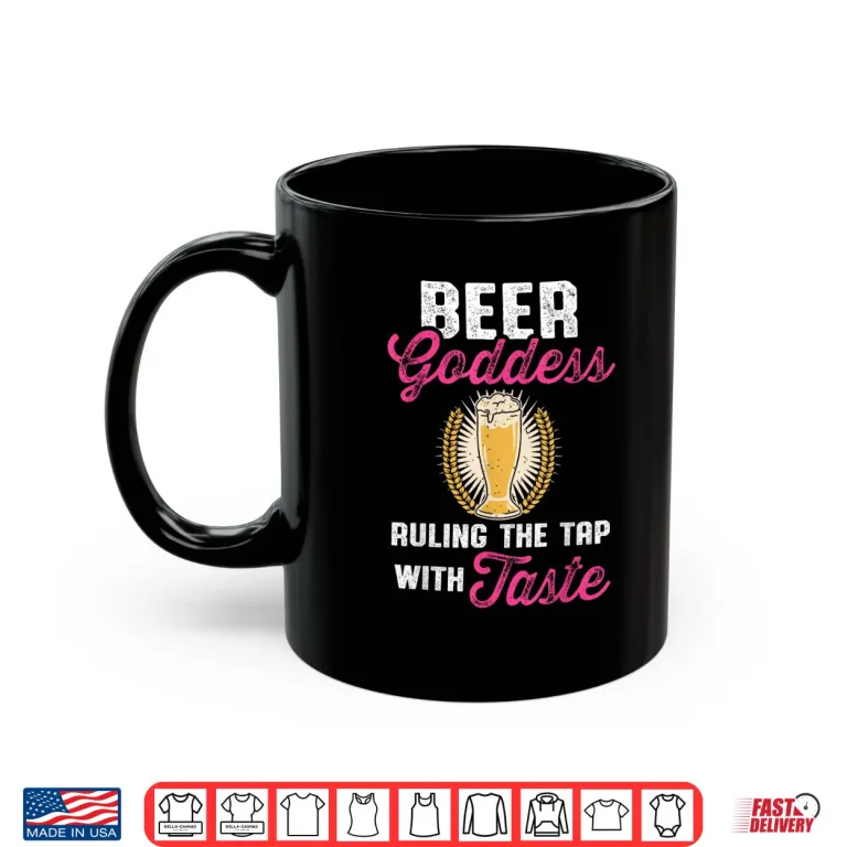 Mug Beer Lover Girl Woman Craft Brewery Craft Beers Drinking Shirt