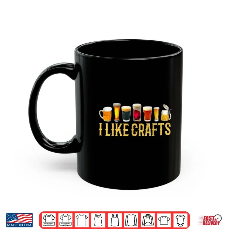 Mug Craft Beer Microbrew Hops Funny Fathers Day Gift Dad Joke Shirt