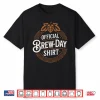 Homebrew Beer Brewer Vintage Brew Day Shirt