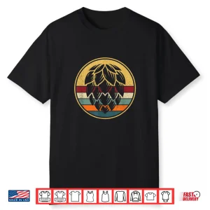 Retro Home Brewing Hops Vintage Brewer Craft Beer Shirt