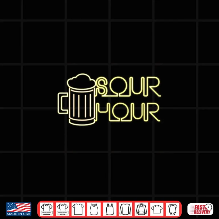 Design Sour Hour the Anti Happy Hour Funny Brew T Shirt