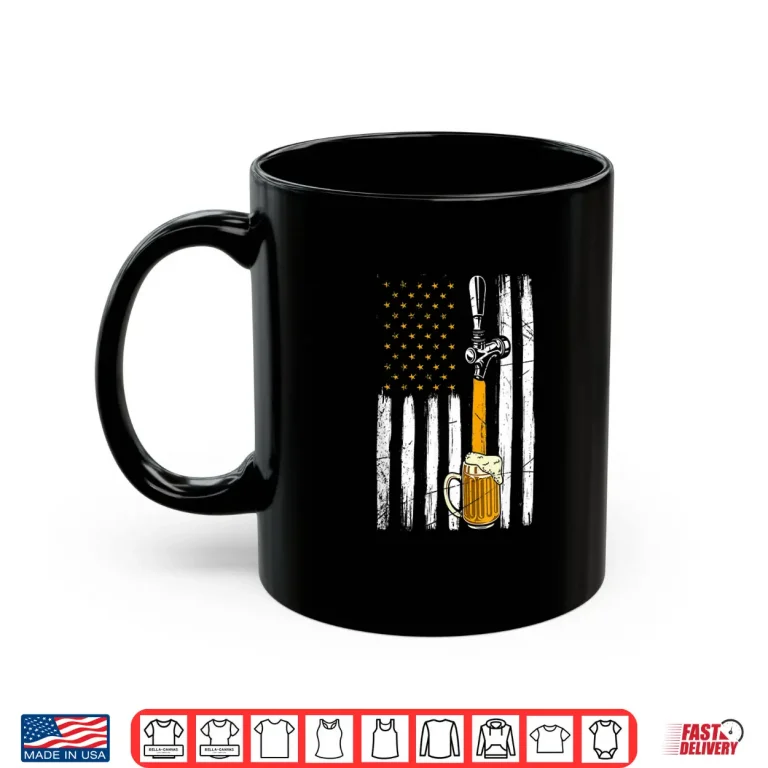 Mug American Beer Brewer Drinking Craft Beer Shirt