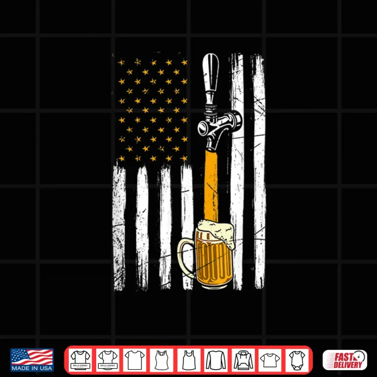 Design American Beer Brewer Drinking Craft Beer Shirt