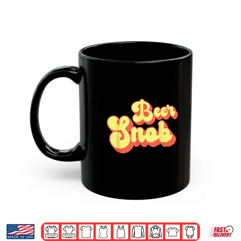 Mug Beer Snob Brew Craft Beer Shirts For Men Women Vintage Shirt