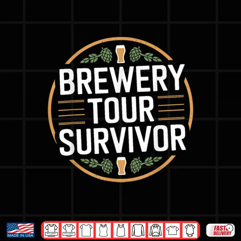 Design Brewery Tour Survivor Shirt for the Craft Beer Enthusiast Shirt