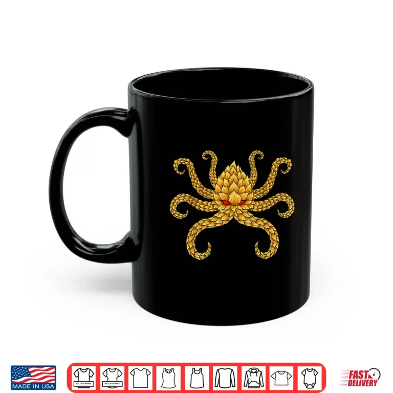 Mug Craft Beer Gift For Men Hoptopus Home Brewing IPA Lover Shirt