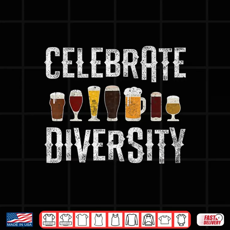 Design Craft Beer Drinking Celebrate Diversity Beer Lover Microbrew Shirt