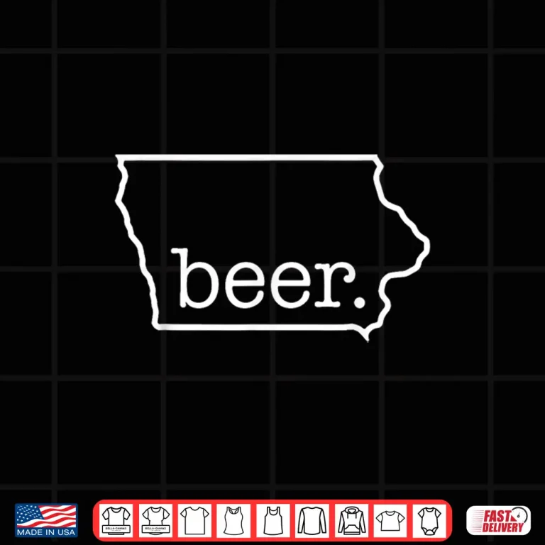 Design Craft Beer Lover Iowa Beer Corn State Of Iowa Men Women Shirt