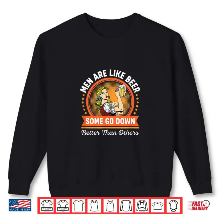 Sweatshirt Inappropriate Funny Craft Beer Drinking Joke for Girls Night Shirt