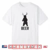 Deer Antlers Bear Beer Shirt Funny Craft Beer Shirt