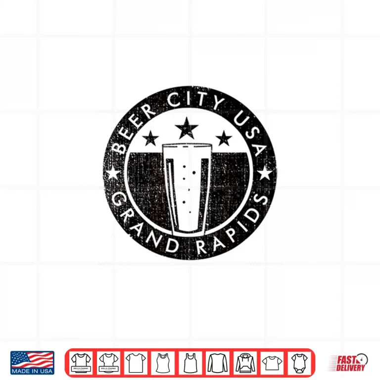 Design Grand Rapids Beer City craft brewing Shirt