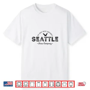 Seattle Brew Company   Craft Beer Brewing Distressed T Shirt