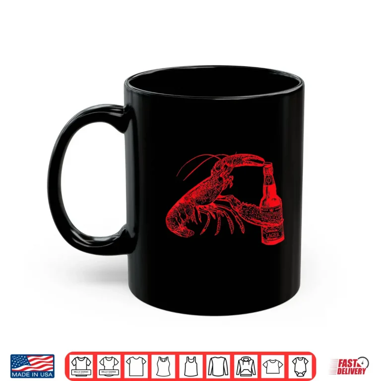Mug The Original Beer Drinking Lobster Funny Craft Beer Shirt Shirt