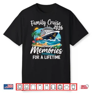 Family Cruise 2026 Family Cruise Summer Vacation Party Shirt