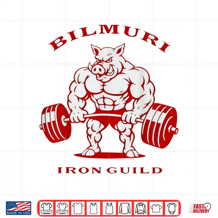 Design Pig Bilmuri Iron Guild Gym Professional Fitness Shirt