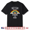 Just A Girl Who Loves Rainbows And Tacos Gay Lesbian Shirt