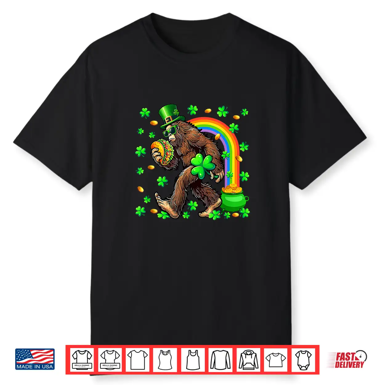 Love To Be Eating Taco St. Patrick’S Day Shamrocks Rainbow Shirt Love To Be Eating Taco St. Patrick’S Day Shamrocks Rainbow Shirt