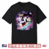 Space Cat Riding Unicorn Laser Tacos And Rainbow Shirt