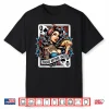 Tacos Before Vatos Mexican Latina Chicana Pin Up Girl Tattoo Shirt