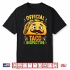 Funny Taco Official Taco Inspector Mexican Tacos Shirt