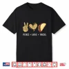 Peace Love Tacos Lovers Gifts For Men Women Kids Boys Girls Shirt