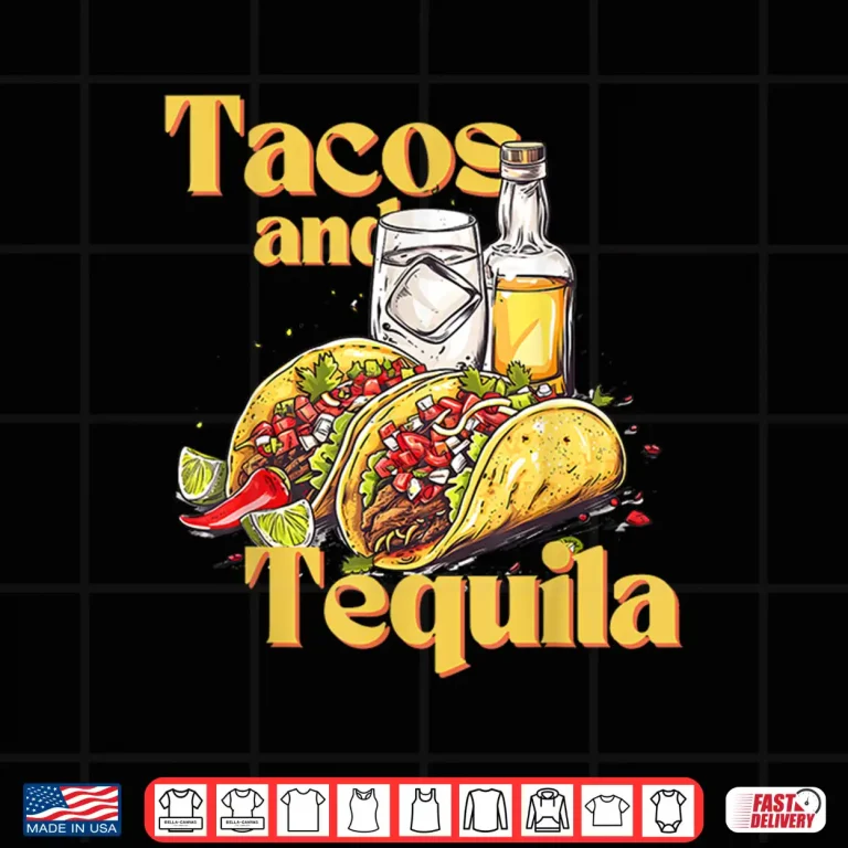 Design Tacos Tequila Fiesta Savor the Flavor Shirt