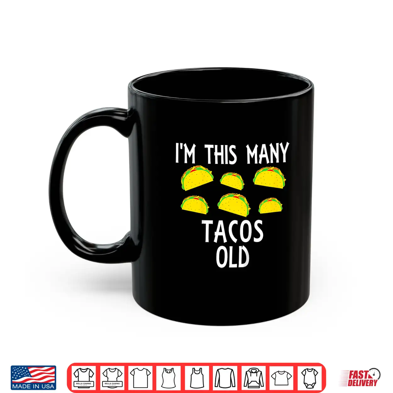 Kids I’M This Many Tacos Old 6Th Birthday Taco Themed Party Funny Shirt Kids I’M This Many Tacos Old 6Th Birthday Taco Themed Party Funny Shirt