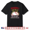 Tacos And Baseball Make Me Happy Funny Shirt