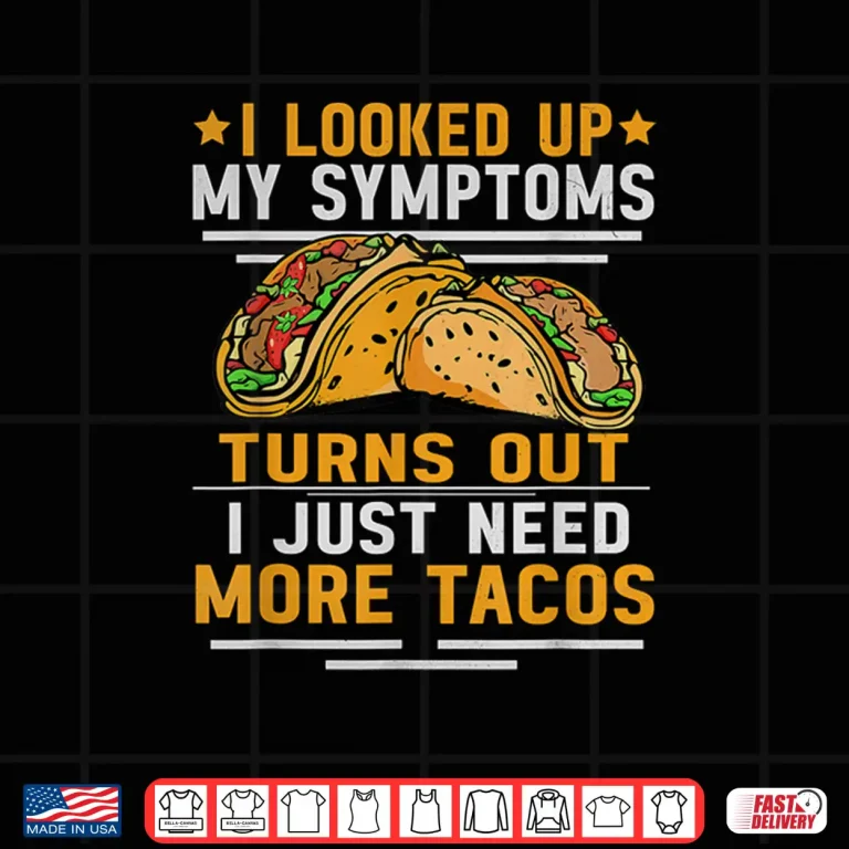 Design Tacos Lover Women Mexican Food Funny Taco Shirt