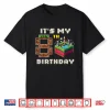 My 8Th Birthday Pixel Game 8 Cake Video Gamer Boys Kid Youth Shirt